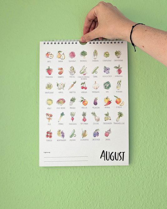 Obst & Gemüse Saisonkalender Österreich