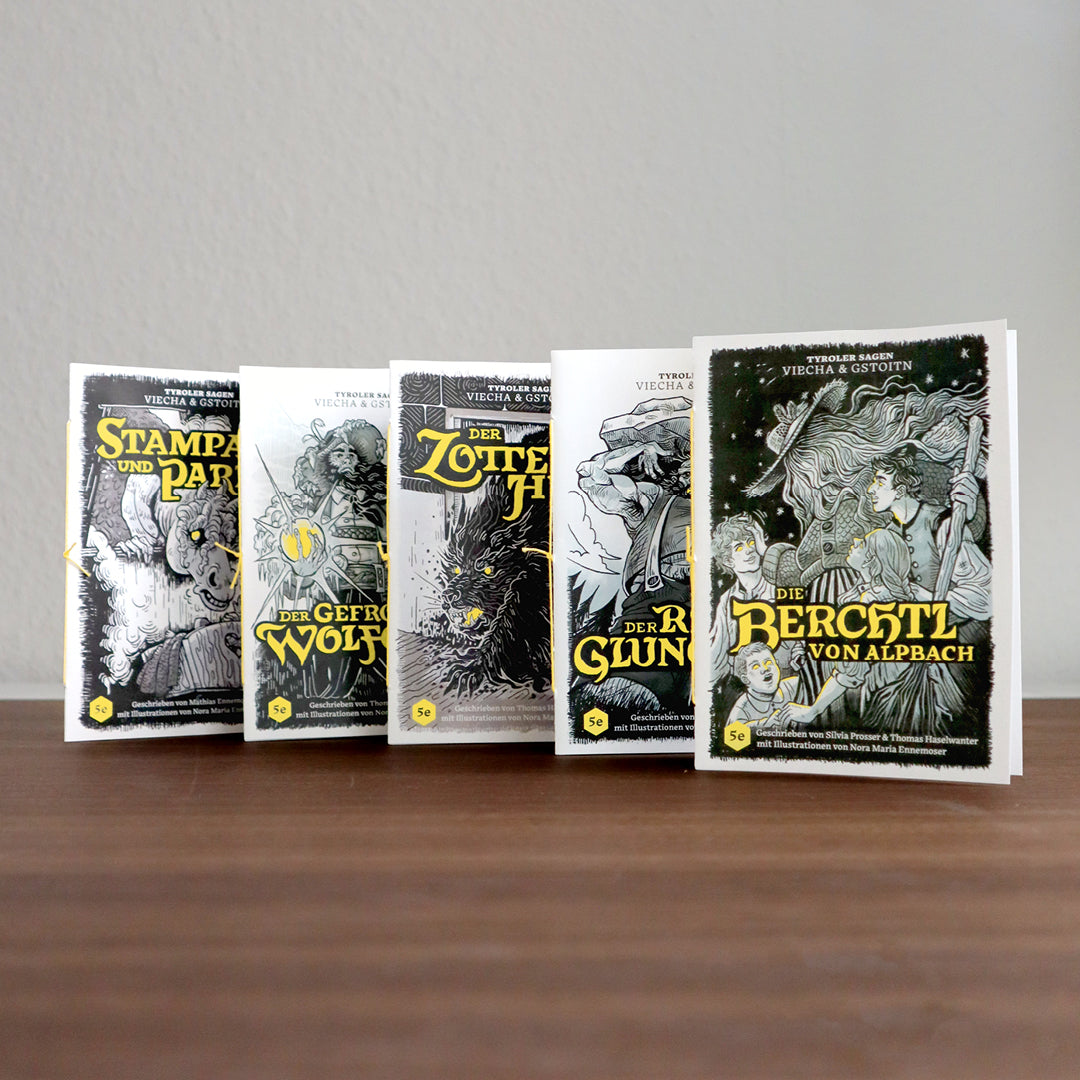 Tyroler Sagen – Viecha & Gstoiten (TTRPG 5e Zines)