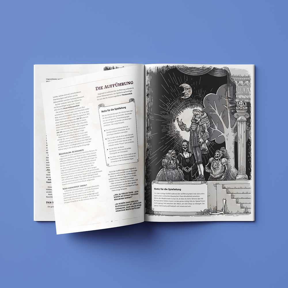 Innenseite des Zines 1