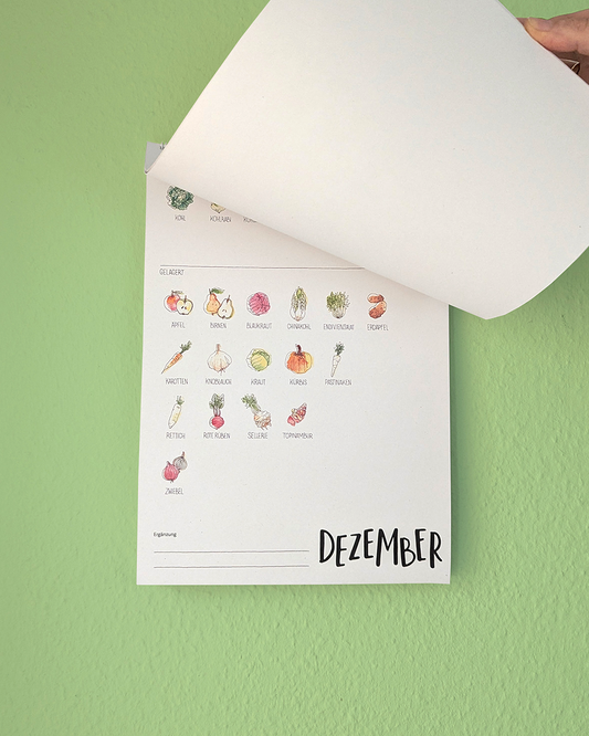 Obst & Gemüse Saisonkalender Österreich